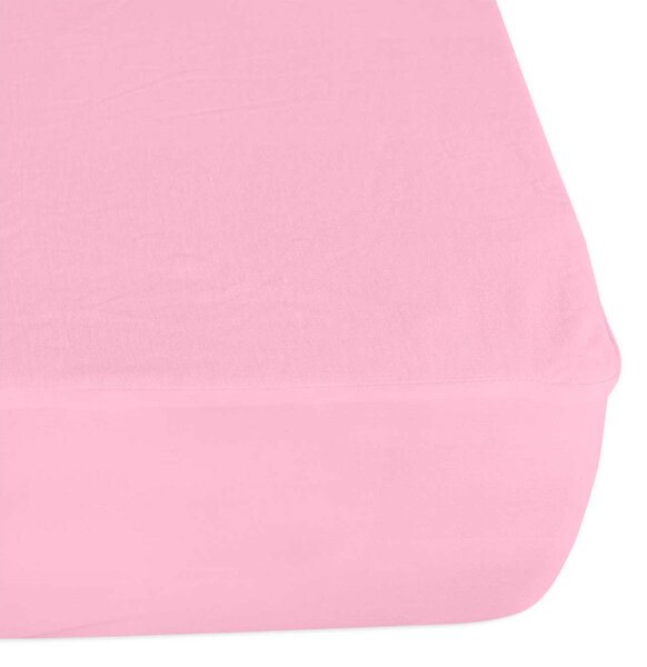 DETSKÉ NEPRIEPUSTNÉ JERSEY PRESTIERADLO SG 005 60X120 CM SVETLORUŽOVÁ
