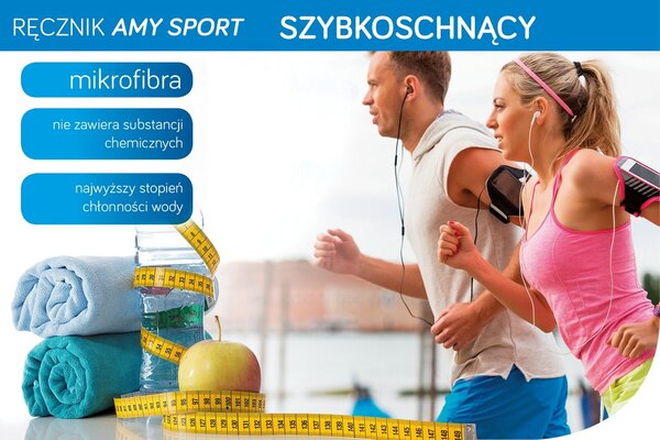 RÝCHLOSCHNÚCI UTERÁK Z MIKROVLÁKNA AMY5 50X90 CM LIMETKOVÁ
