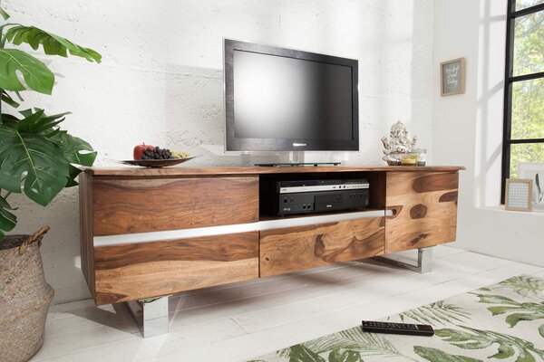 Luxusný TV stolík Massive S 160 cm sheesham -