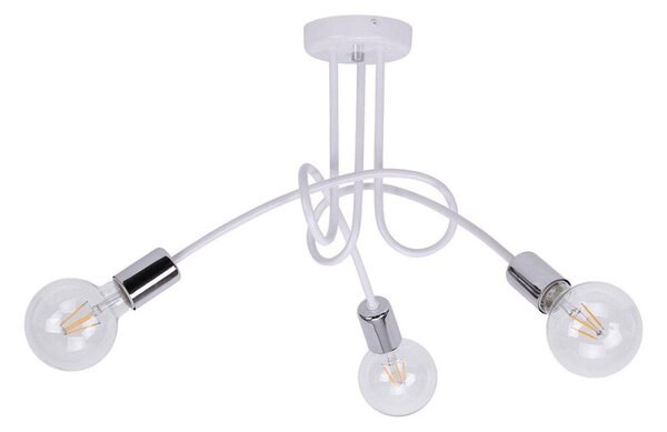 Stropné svietidlo Edison 3, výber z 3 farieb, ch