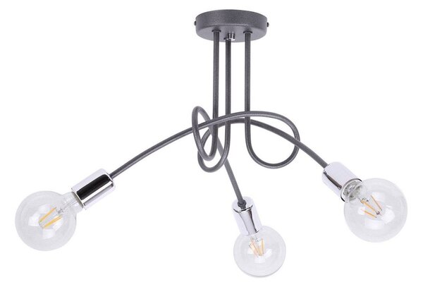 Stropné svietidlo Edison 3, výber z 3 farieb, ch