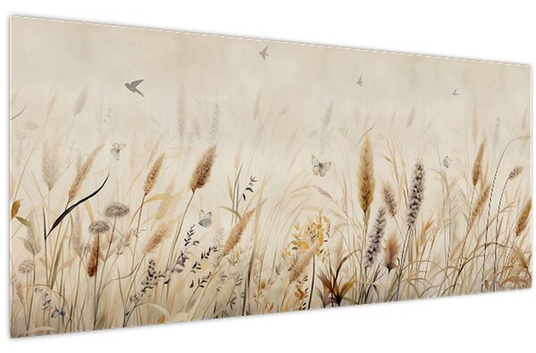 Obraz - Divoká lúka (120x50 cm)