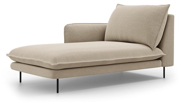Béžová leňoška Cosmopolitan Design Vienna, ľavý roh