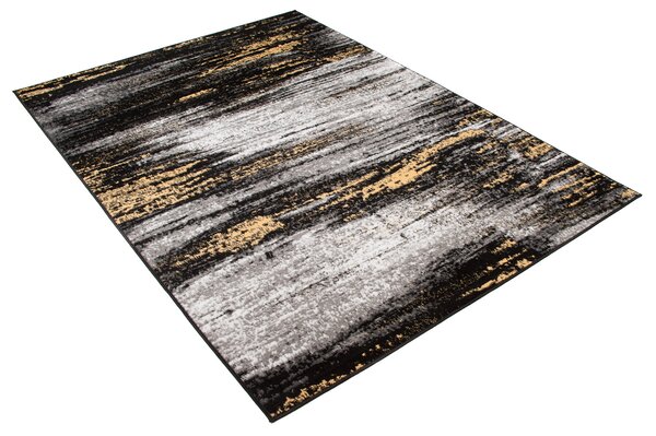 TA Koberec Z905A BLACK MAYA PP EYM Sivý Obdĺžnikový Rozmer: 80x150 cm