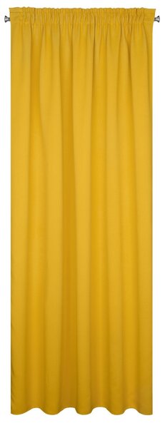 ZATEMŇOVACÍ ZÁVES NA PÁSKE BLACKOUT 135X270 CM HORČICOVÁ