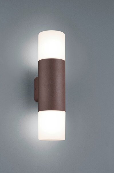 Nástenné vonkajšie svietidlo (výška 33 cm) Hoosic – Trio