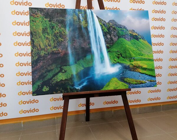 Obraz vodopád na Islande