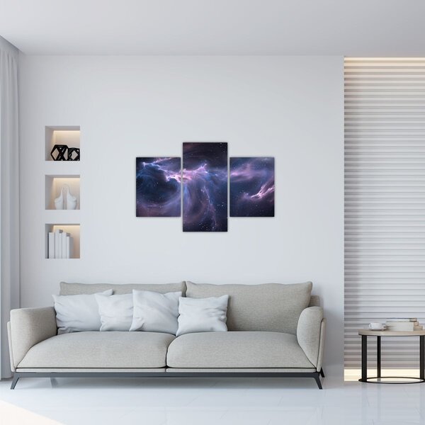 Obraz - Vesmírna hmlovina (90x60 cm)