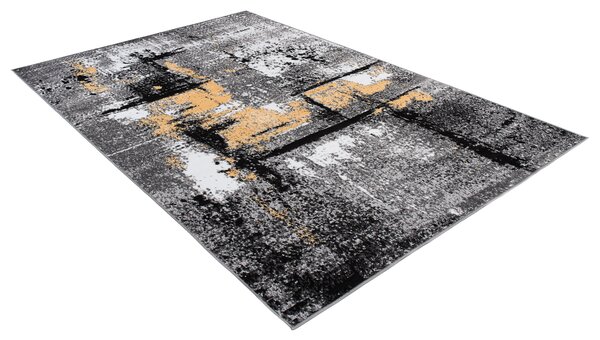 TA Koberec Q541C WHITE MAYA PP EYM Sivý Obdĺžnikový Rozmer: 80x150 cm