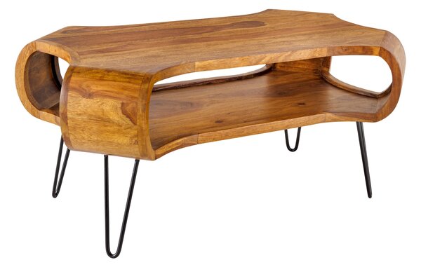 Kávový stolík ORGANIC LIVING 100 cm palisandrové drevo prírodné