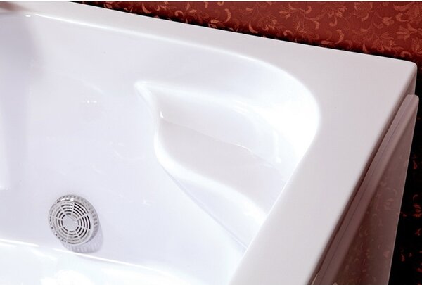 BPS-koupelny Hydromasážna vírivá vaňa Carmen 631L 180x120, ľavá