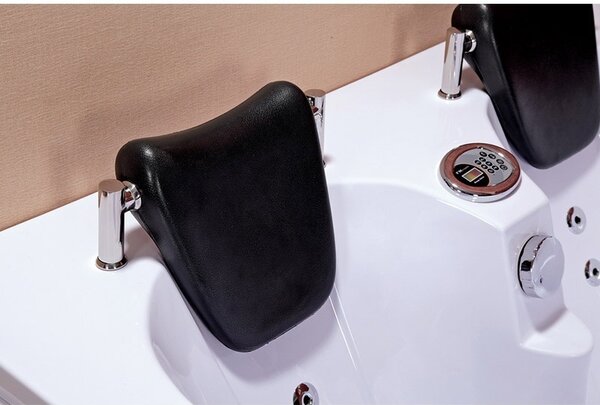 BPS-koupelny Hydromasážna vírivá vaňa Carmen 631L 180x120, ľavá