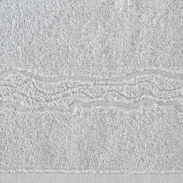 BAVLNENÝ UTERÁK KARIN 50X90 CM STRIEBORNÁ
