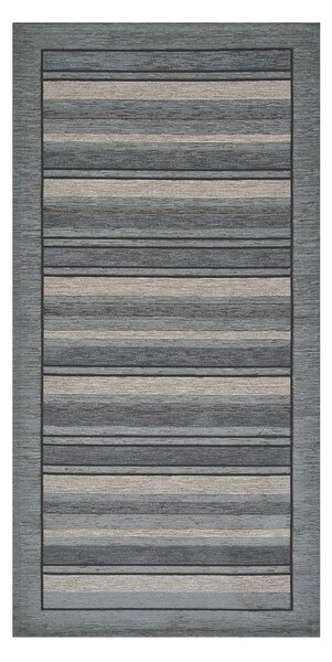 Sivý behúň Floorita Velour, 55 x 115 cm