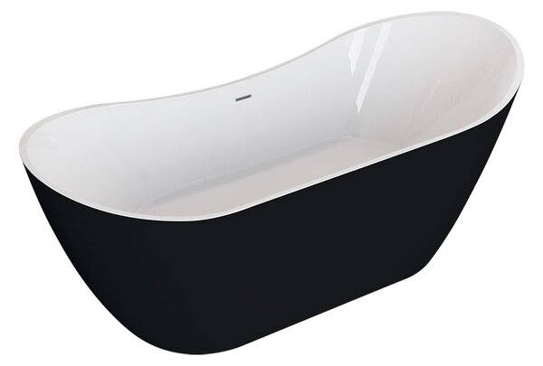 Polimat Akrylátová voľne stojaca vaňa Abi 180x80 POLIMAT-Rozmery: 180x80, POLIMAT-Farba vane: Biela / biela lesk