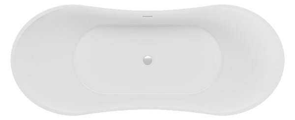 Polimat Akrylátová voľne stojaca vaňa Abi 180x80 POLIMAT-Rozmery: 180x80, POLIMAT-Farba vane: Biela / biela lesk