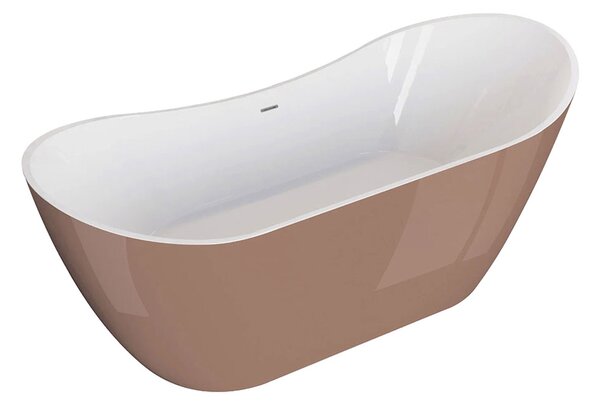 Polimat Akrylátová voľne stojaca vaňa Abi 180x80 POLIMAT-Rozmery: 180x80, POLIMAT-Farba vane: Biela / biela lesk