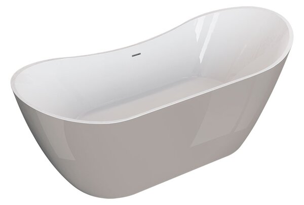 Polimat Akrylátová voľne stojaca vaňa Abi 180x80 POLIMAT-Rozmery: 180x80, POLIMAT-Farba vane: Biela / biela lesk