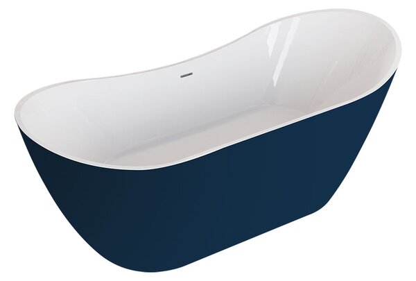Polimat Akrylátová voľne stojaca vaňa Abi 180x80 POLIMAT-Rozmery: 180x80, POLIMAT-Farba vane: Biela / biela lesk