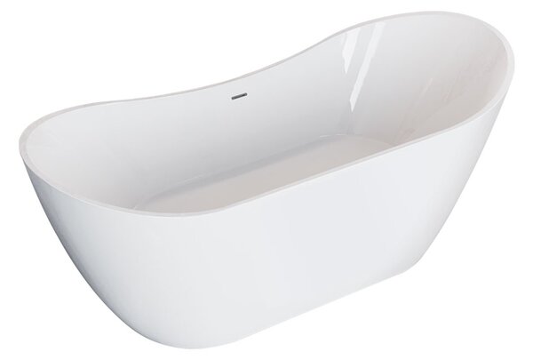 Polimat Akrylátová voľne stojaca vaňa Abi 180x80 POLIMAT-Rozmery: 180x80, POLIMAT-Farba vane: Biela / biela lesk