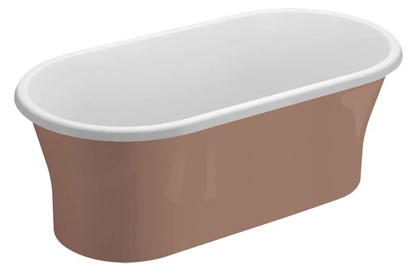 Polimat Akrylátová voľne stojaca vaňa Amona New 150x75 POLIMAT-Rozmery: 150x75, POLIMAT-Farba vane: Biela / biela lesk