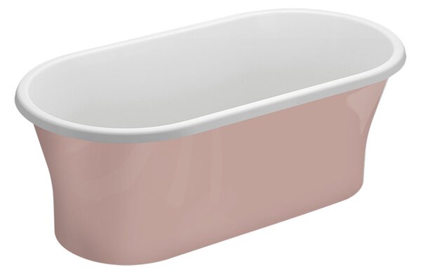 Polimat Akrylátová voľne stojaca vaňa Amona New 150x75 POLIMAT-Rozmery: 150x75, POLIMAT-Farba vane: Biela / biela lesk