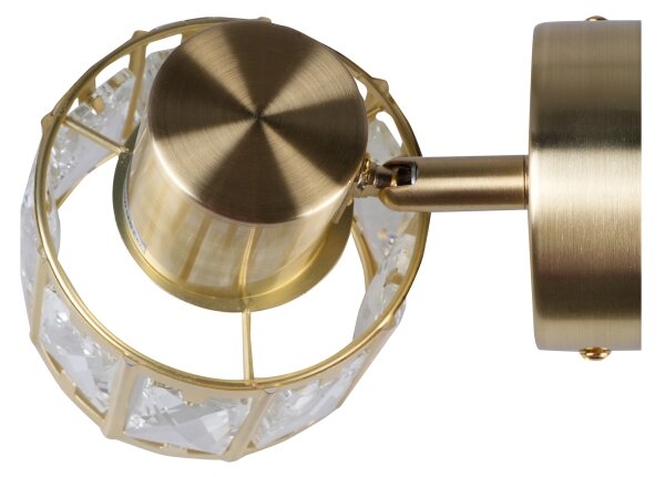 Nástenná lampa ZAHARA 1xE27/10W/230V zlatá