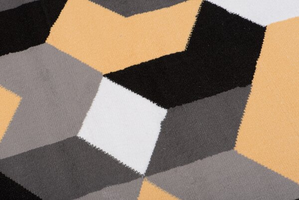 TA Koberec Q545A YELLOW MAYA PP EYM Sivý Obdĺžnikový Rozmer: 200x250 cm