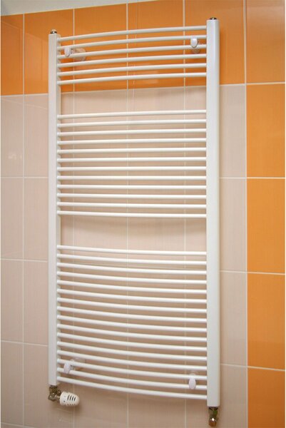 BPS-koupelny Kúpeľňový radiátor Eco EC-X 4596 / biela RAL 9016 (96x45 cm)