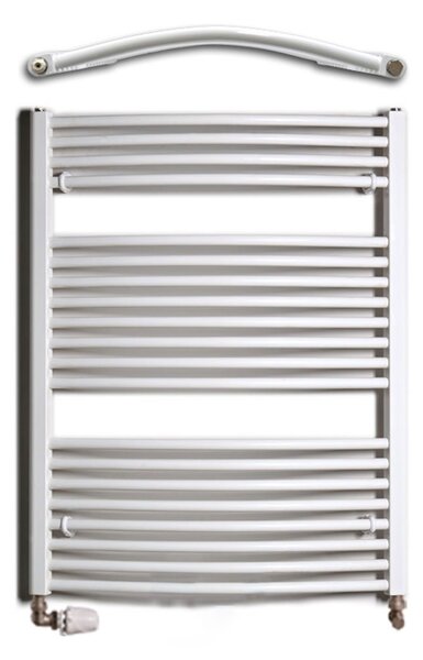 BPS-koupelny Kúpeľňový radiátor Eco EC-X 4596 / biela RAL 9016 (96x45 cm)