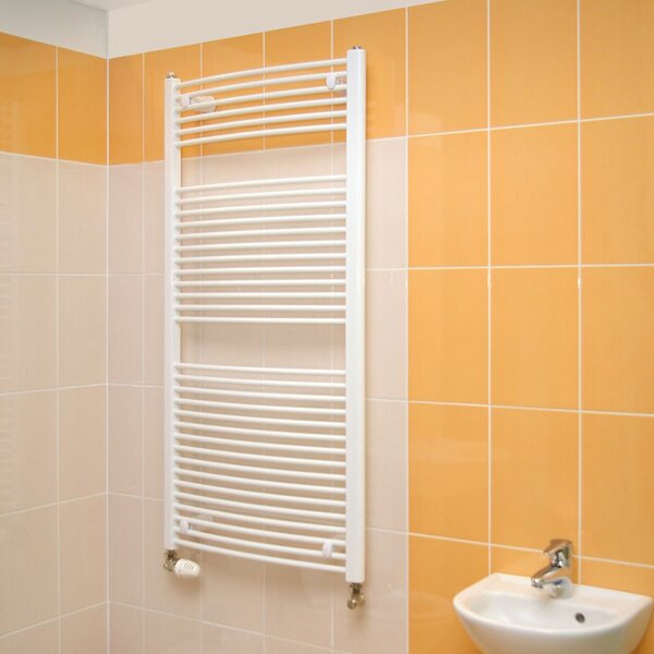 BPS-koupelny Kúpeľňový radiátor Eco EC-X 4596 / biela RAL 9016 (96x45 cm)