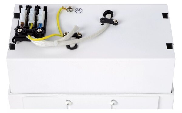 Lucide 09925/02/31 zápustné bodové svietidlo Trimless 2x50W | GU10 - biela, nastaviteľné, stmievateľné