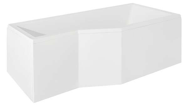 Besco Akrylátová atypická vaňa INTEGRA 150x75 (170x75) BESCO-Rozmery: 150x75, BESCO-Farba: Biela, BESCO-Orientácia: Ľavá