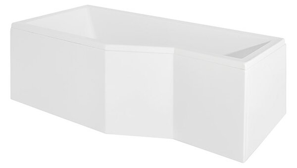 Besco Akrylátová atypická vaňa INTEGRA 150x75 (170x75) BESCO-Rozmery: 150x75, BESCO-Farba: Biela, BESCO-Orientácia: Ľavá