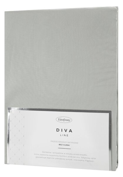 SATÉNOVÉ PRESTIERADLO DINA 160X200 CM SVETLOSIVÉ