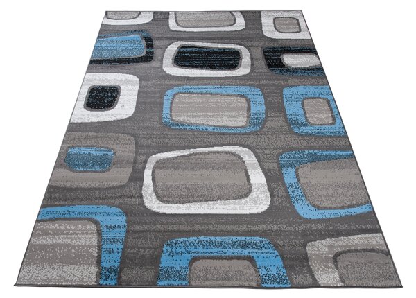 TA Koberec T965B DARK GRAY MAYA PP EYM Sivý Obdĺžnikový Rozmer: 80x150 cm