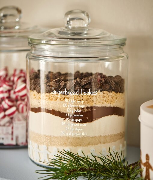 Sklenená dóza Gingerbread 1,9 l