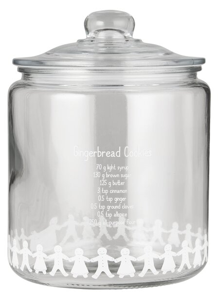 Sklenená dóza Gingerbread 4 l