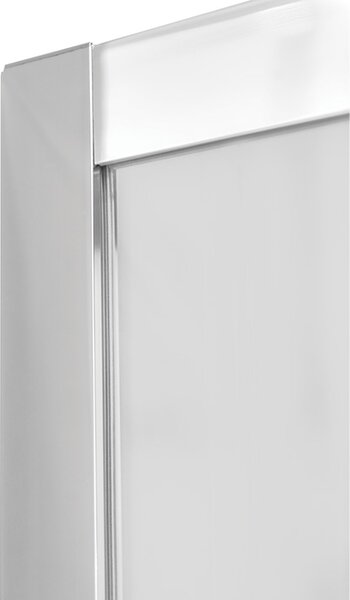 Besco Štvrťkruhový sprchovací kút MODERN HR 80x80 (90x90), výška 185 cm - bez vaničky BESCO-Rozmery: 80x80, BESCO-Profily: profily: chróm, výplň: mat