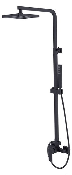 Besco Sprchový komplet s pákovou zmiešavacou batériou Modern / Varium SK-PB B Čierna matná