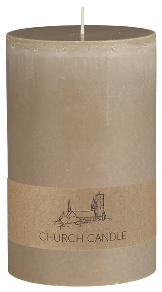 Sviečka Church Rustic Linen 15 cm