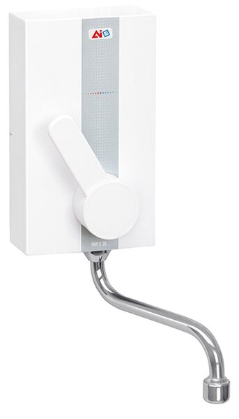 BPS-koupelny Prietokový ohrievač vody beztlakový s keramickým zmiešavacím ventilom POM 4.5 / 4.5 kW