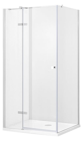 Besco Štvorcový sprchový kút PIXA SQ 90x90, výška 195 cm - bez vaničky BESCO-Orientácia: Ľavá