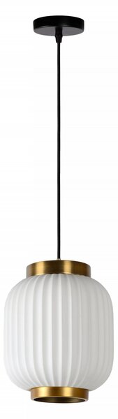Lucide 13435/01/31 závesné stropné svietidlo Gosse 1x40W | E27 - biela, porcelán, stmievateľná