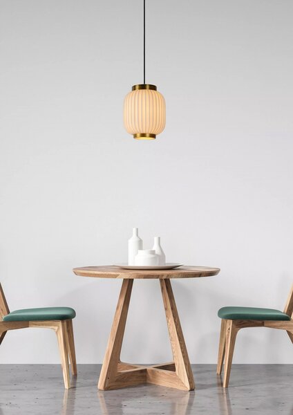 Lucide 13435/01/31 závesné stropné svietidlo Gosse 1x40W | E27 - biela, porcelán, stmievateľná