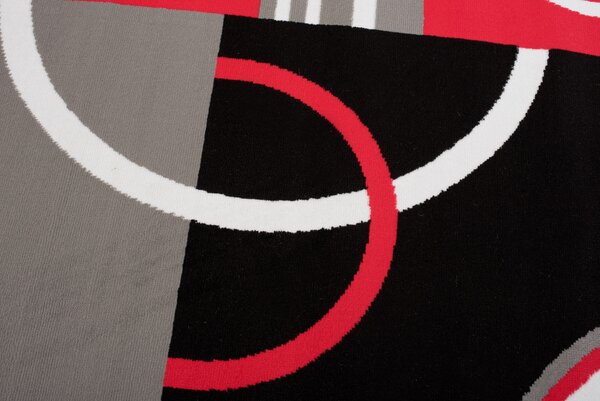 TA Koberec Z897A RED MAYA PP ESM Sivý Obdĺžnikový Rozmer: 80x150 cm