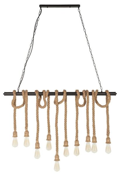 Dizajnová závesná lampa Nikolas II, 120 cm