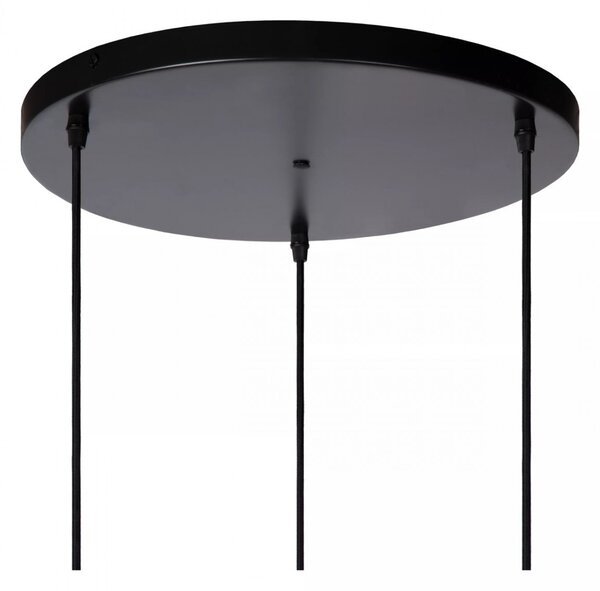 Lucide 13435/03/31 závesné stropné svietidlo Gosse 3x40W | E27 - biela, porcelán, stmievateľné