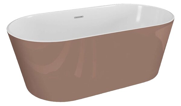 Polimat Akrylátová voľne stojaca vaňa Uzo 160x80 POLIMAT-Rozmery: 160x80, POLIMAT-Farba vane: Biela / biela lesk