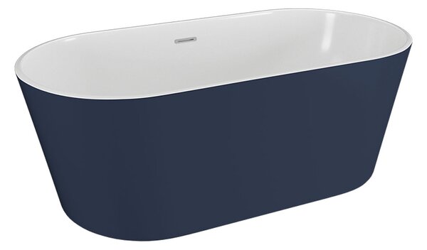 Polimat Akrylátová voľne stojaca vaňa Uzo 160x80 POLIMAT-Rozmery: 160x80, POLIMAT-Farba vane: Biela / biela lesk